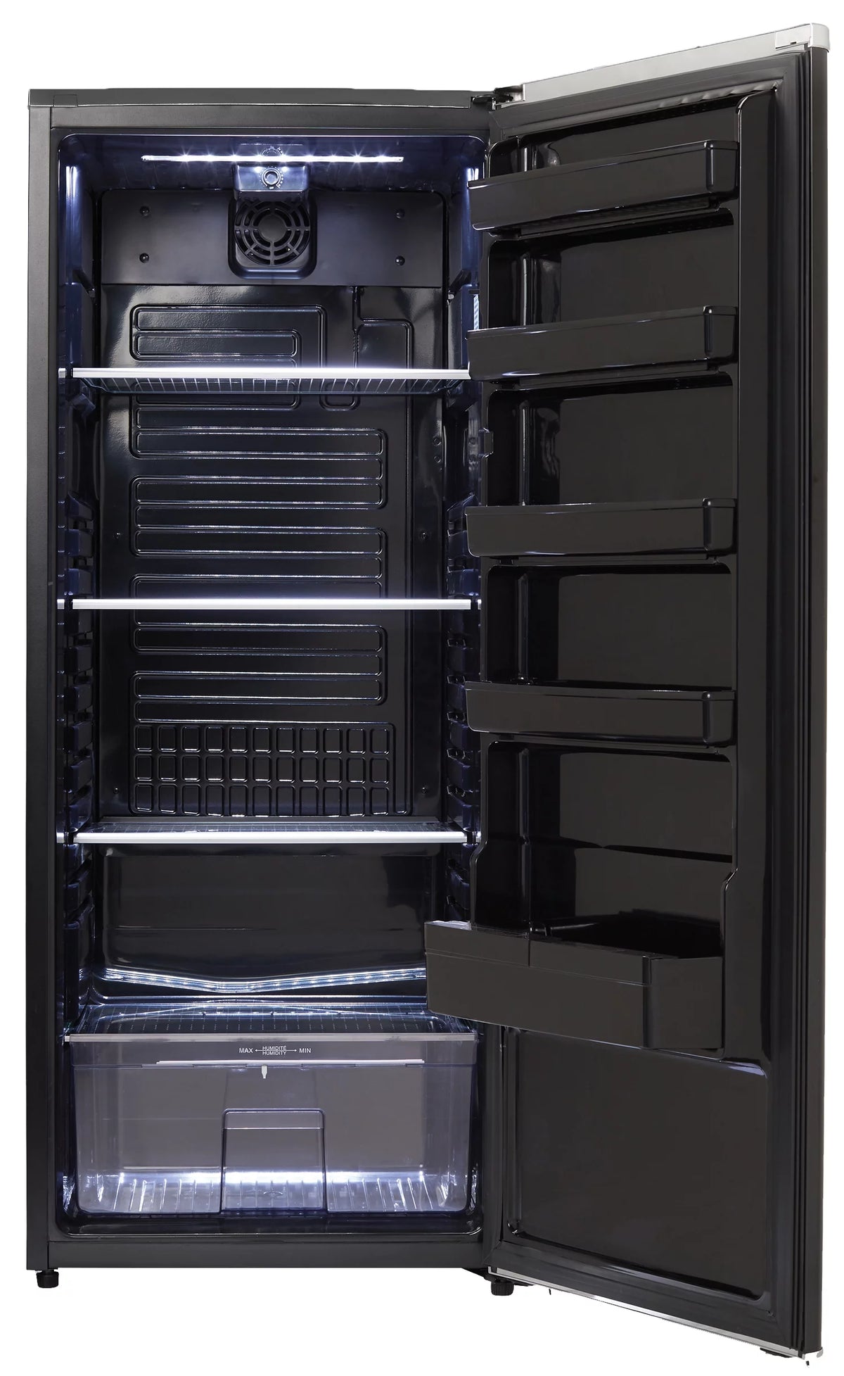 11.0 cu. ft. Black Apartment Size Fridge N866