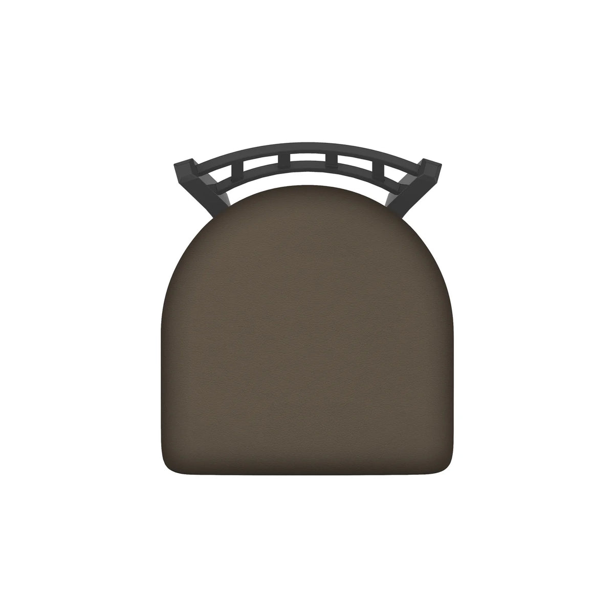 18 in. Chair with Pewter Finish & Canter Earth Seat R88683