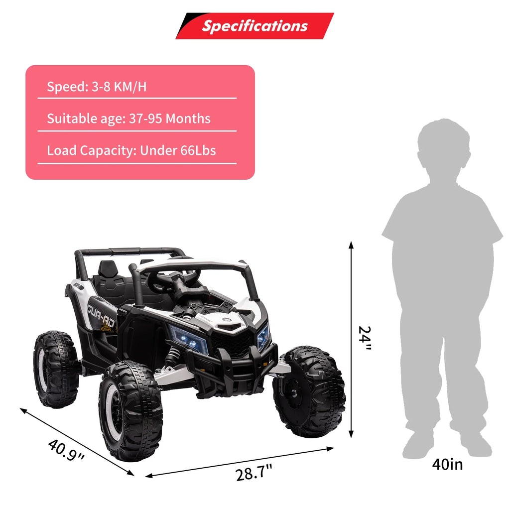 24V Electric Off-Road UTV Car with Remote Control P34877