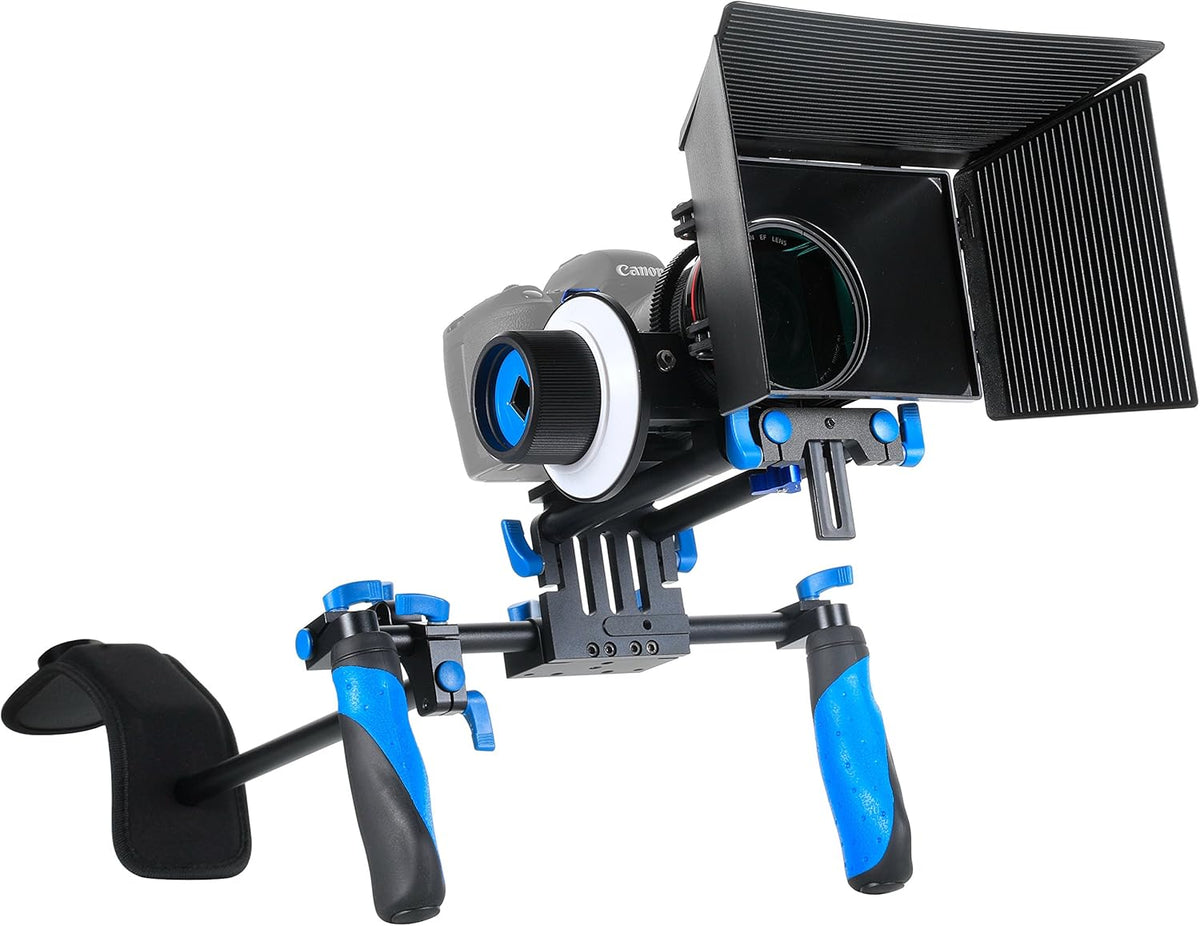 DSLR Rig Set with Follow Focus and Matte Box and Top Handle V823