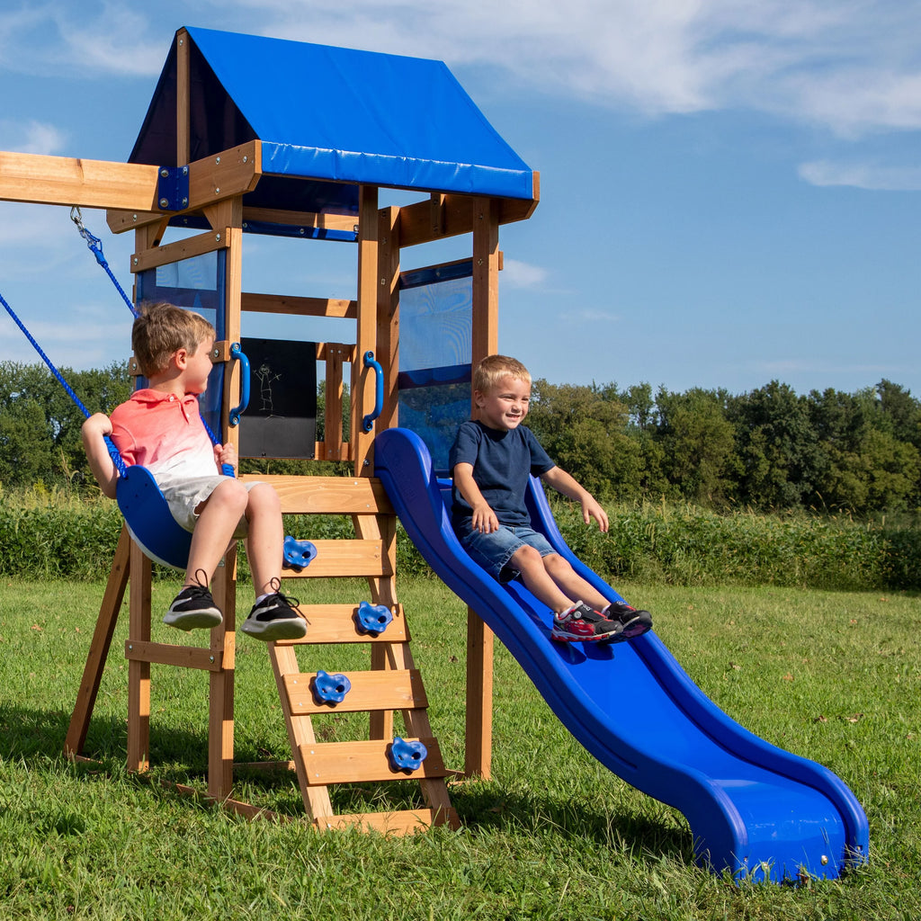 Wooden Cedar Swing Set U970