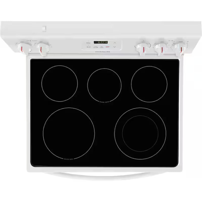 Electric Range with Manual Clean in White I1808