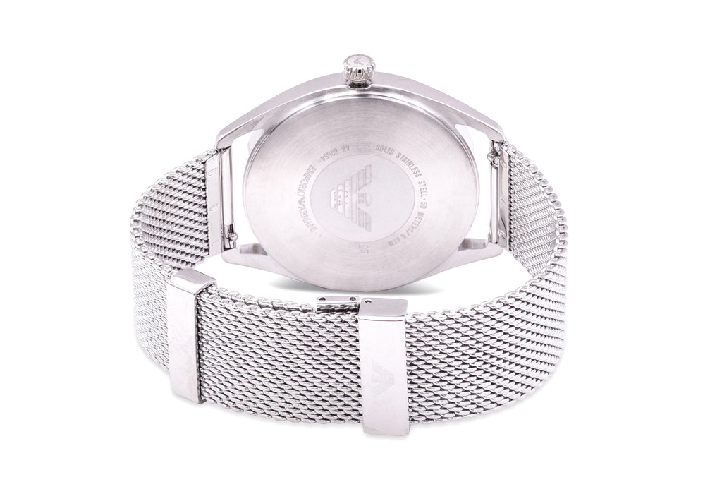 Stainless Steel Mesh Mens Watch and Interchangeable Strap F90084