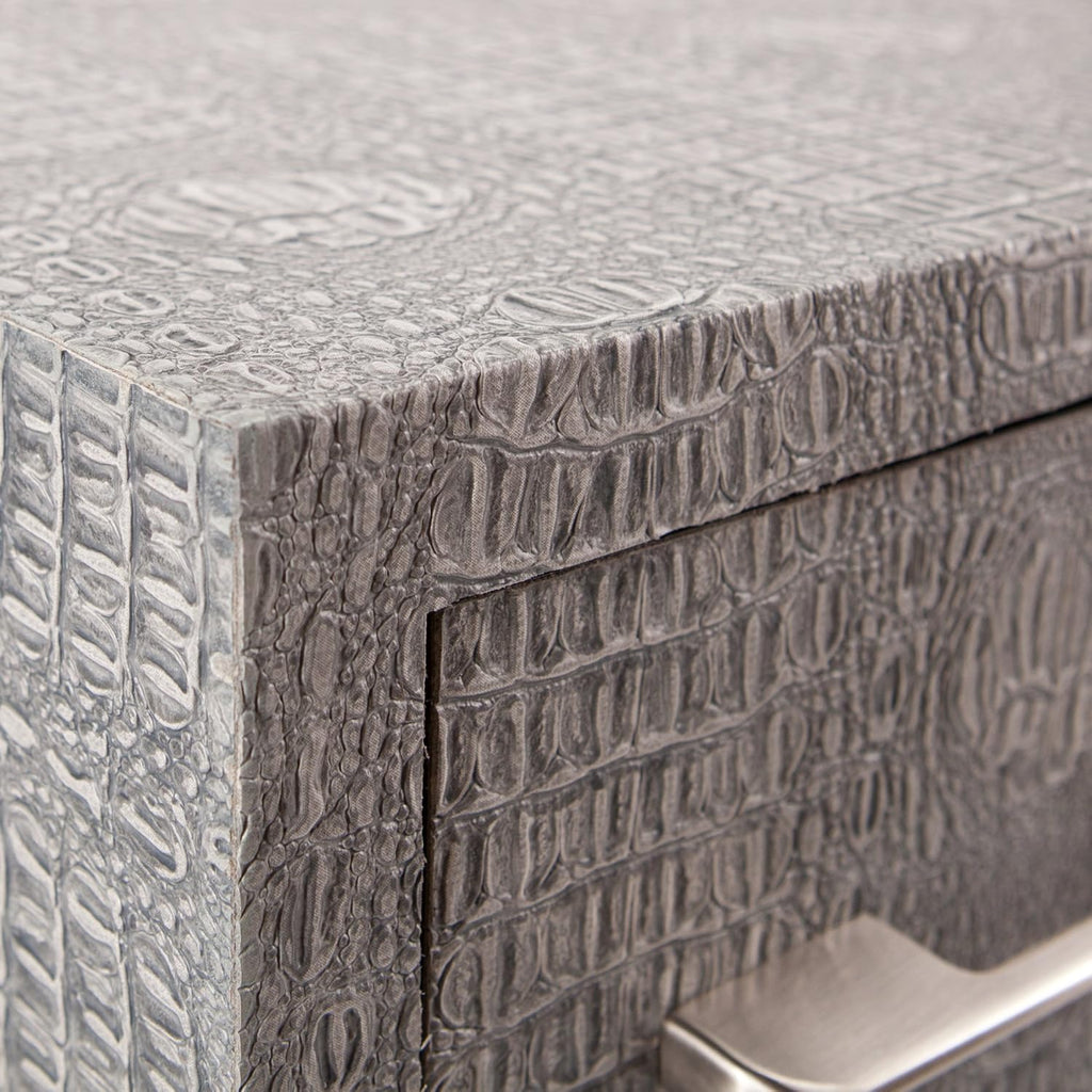 Gray Textured Reptile Desk P438275