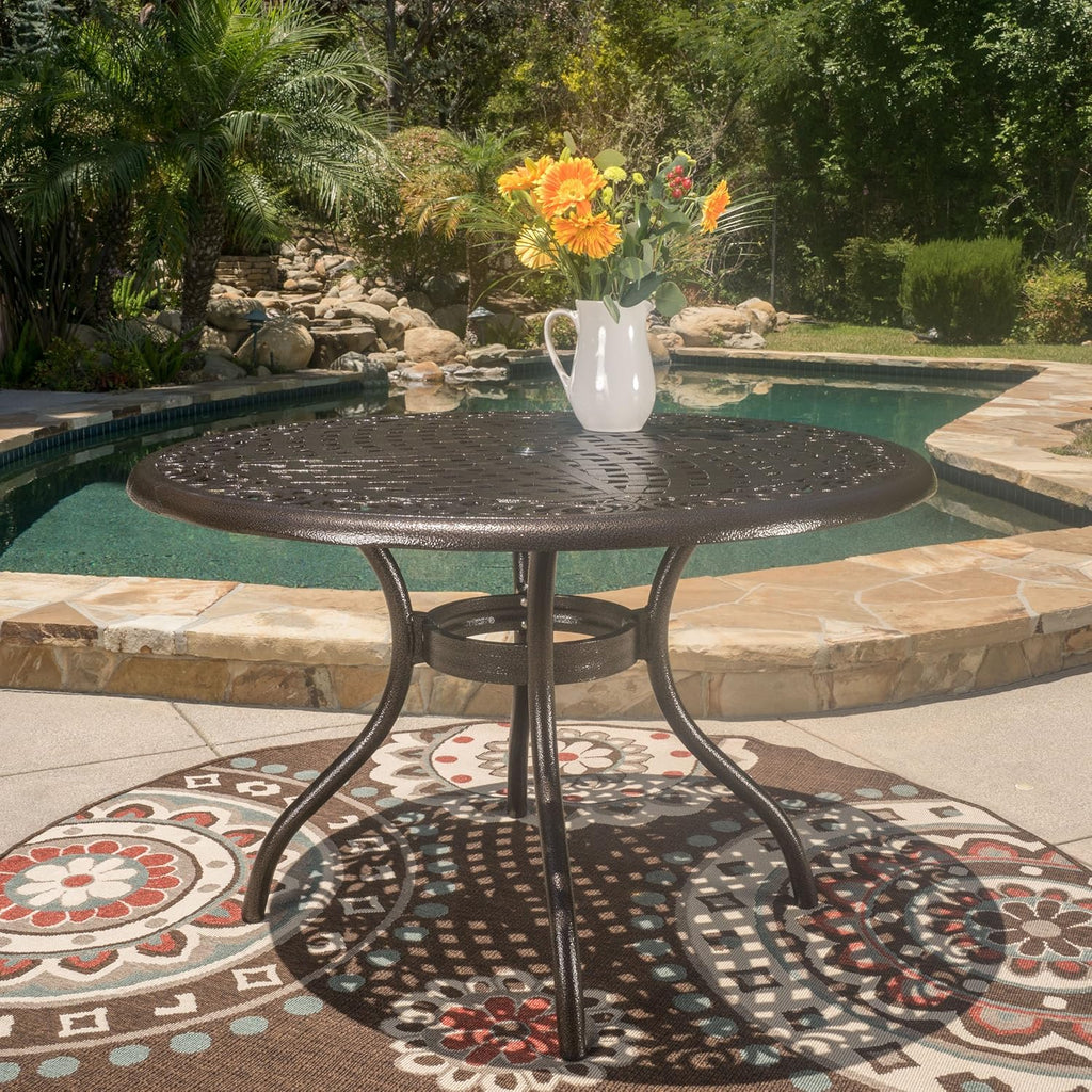 Cast Aluminum Round Table P192827