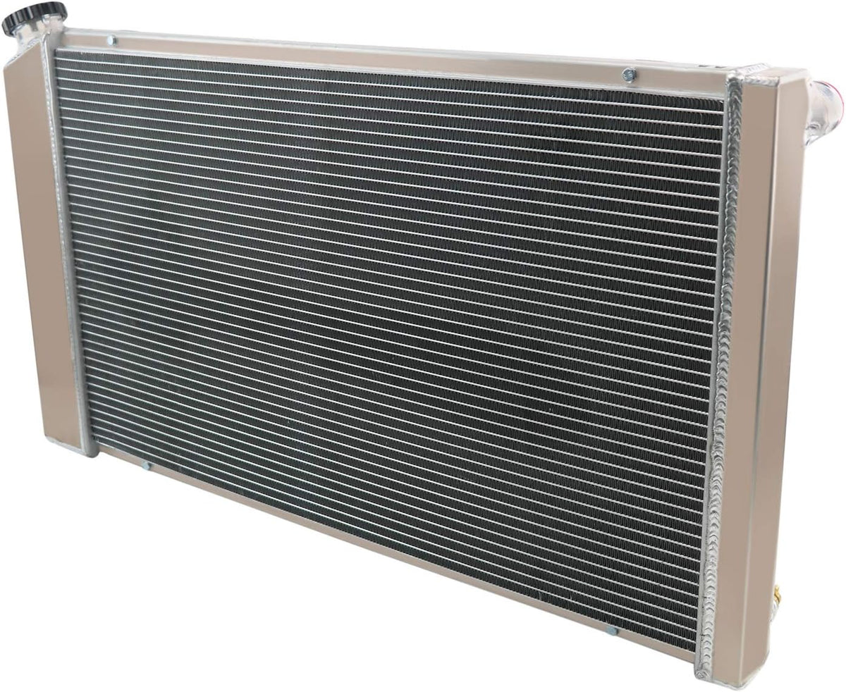 3 Row Core Aluminum Radiator with 12 Fan Shroud and Thermostat Kit V359756
