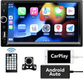 Double Din 7-inch Touchscreen Car Stereo with Backup Camera Z525