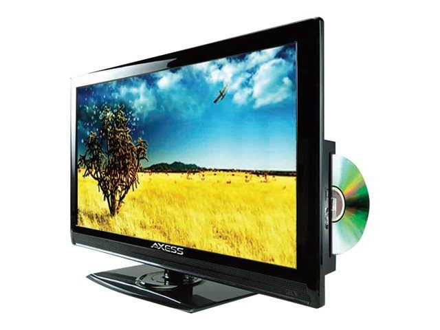 13.3 inch HD LED TV with Built-in DVD, Black H301