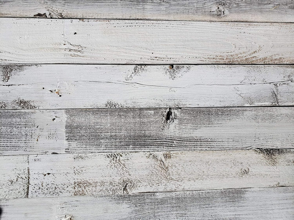 Whitewash Weathered Wood Planks for Walls Q388728
