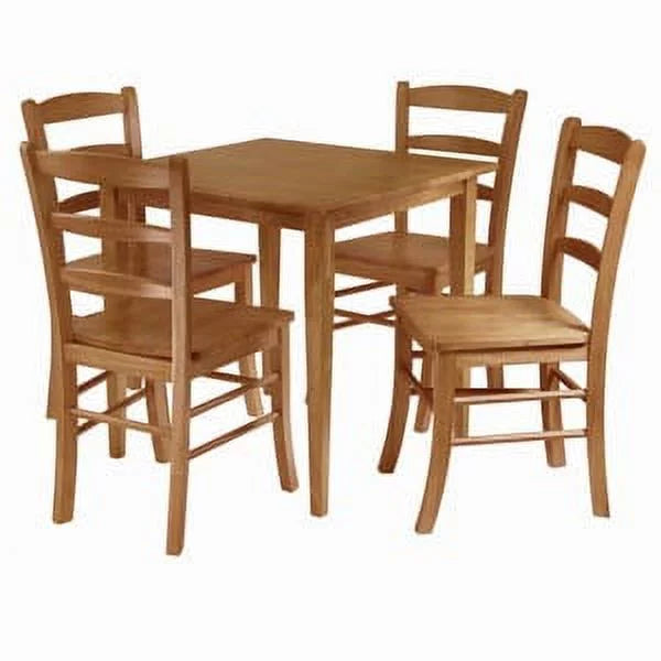 Light Oak Finish Square Dining Table S3601