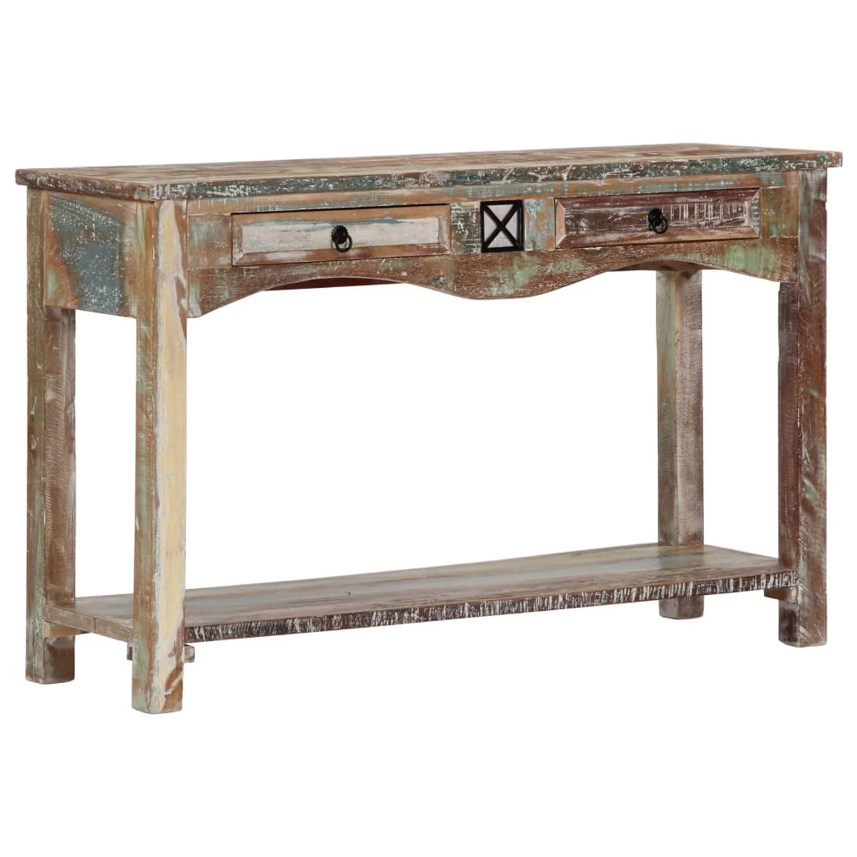 Solid Reclaimed Wood Console Table B467