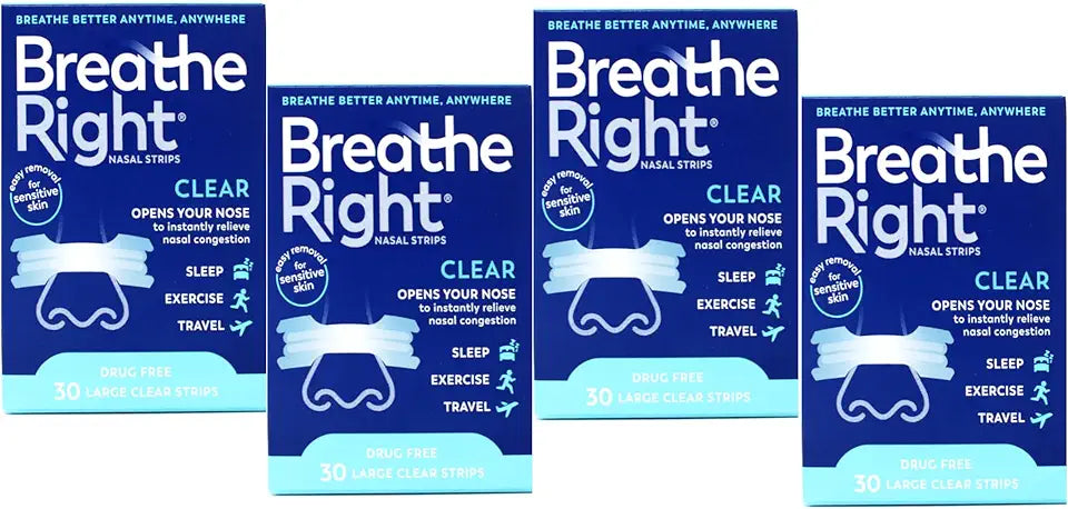 Clear Large Nasal Strips J55964