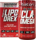 60 Capsules Fat Loss Thermogenic Formula and 90 Softgels CLA Omega E852
