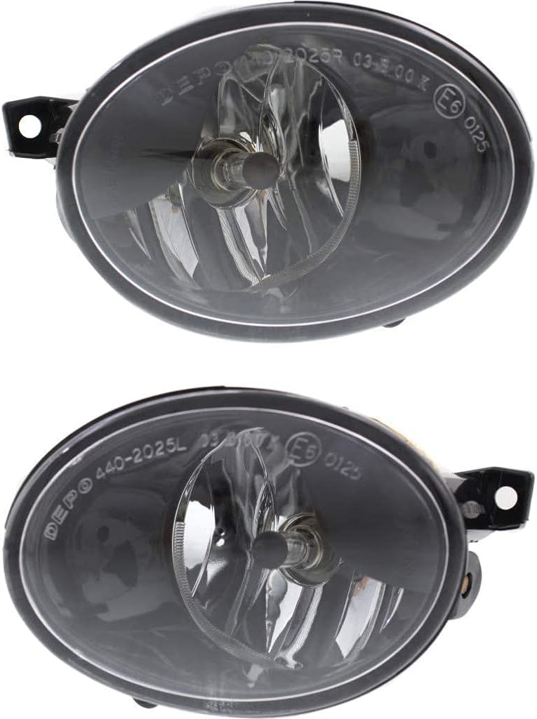 Fog Light Assembly Driver and Passenger Side w/Bulbs P925716