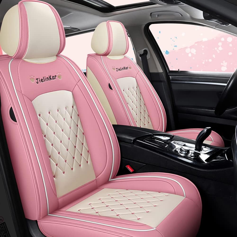 Waterproof PU Leather Full Set Car Seat Covers U17402