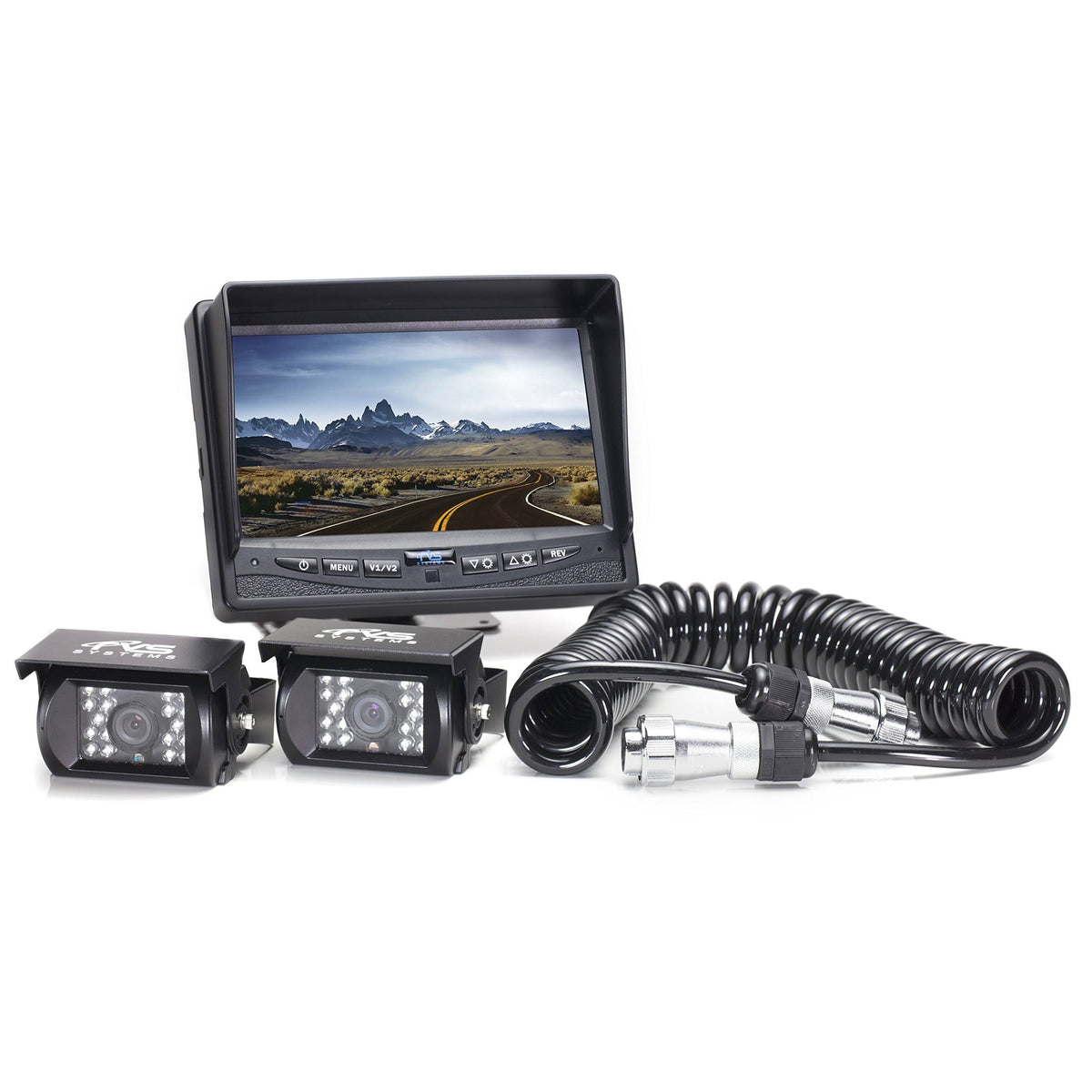 Backup Camera System with Trailer Tow Quick Connect Kit T99918