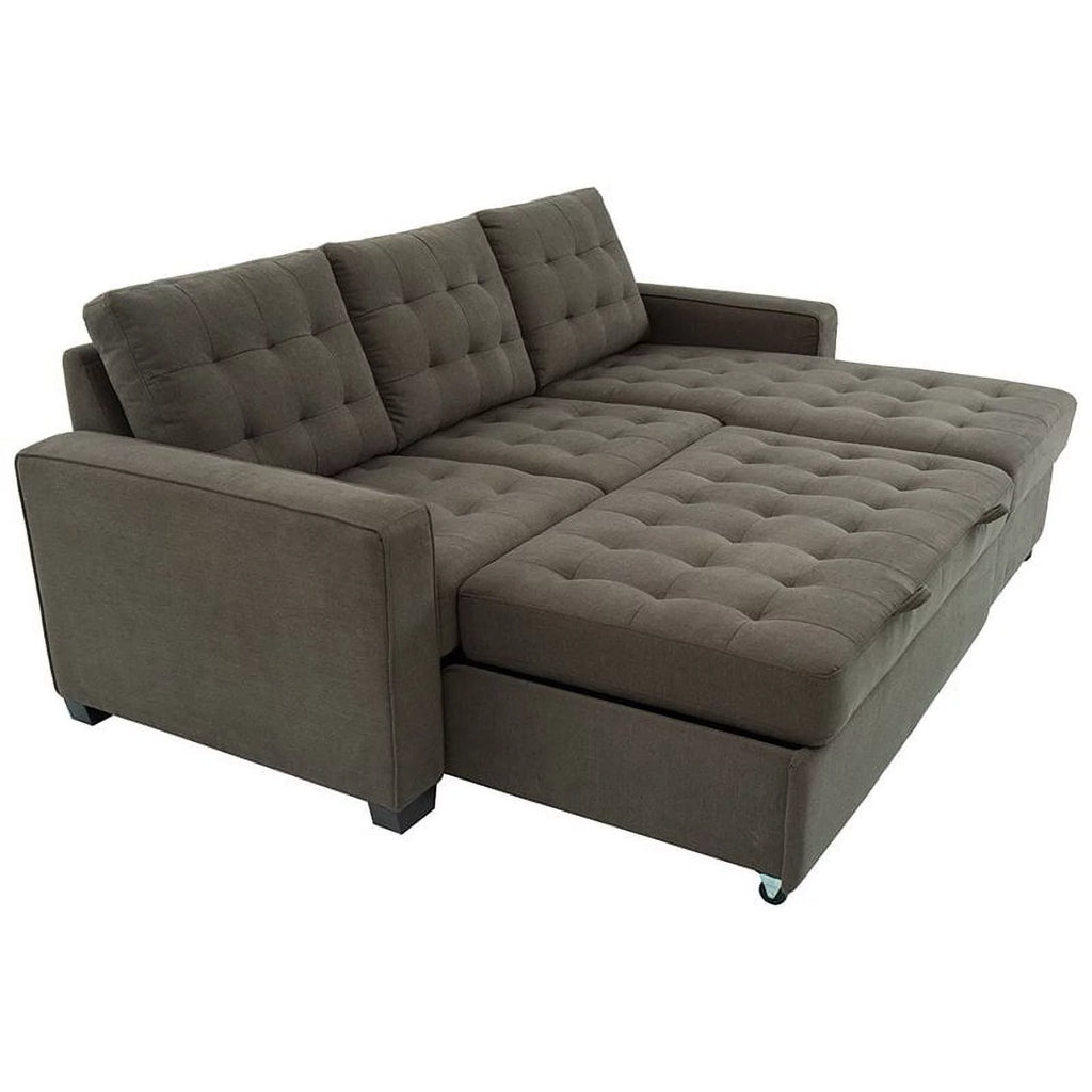 Espresso Sleeper Sectional A52353