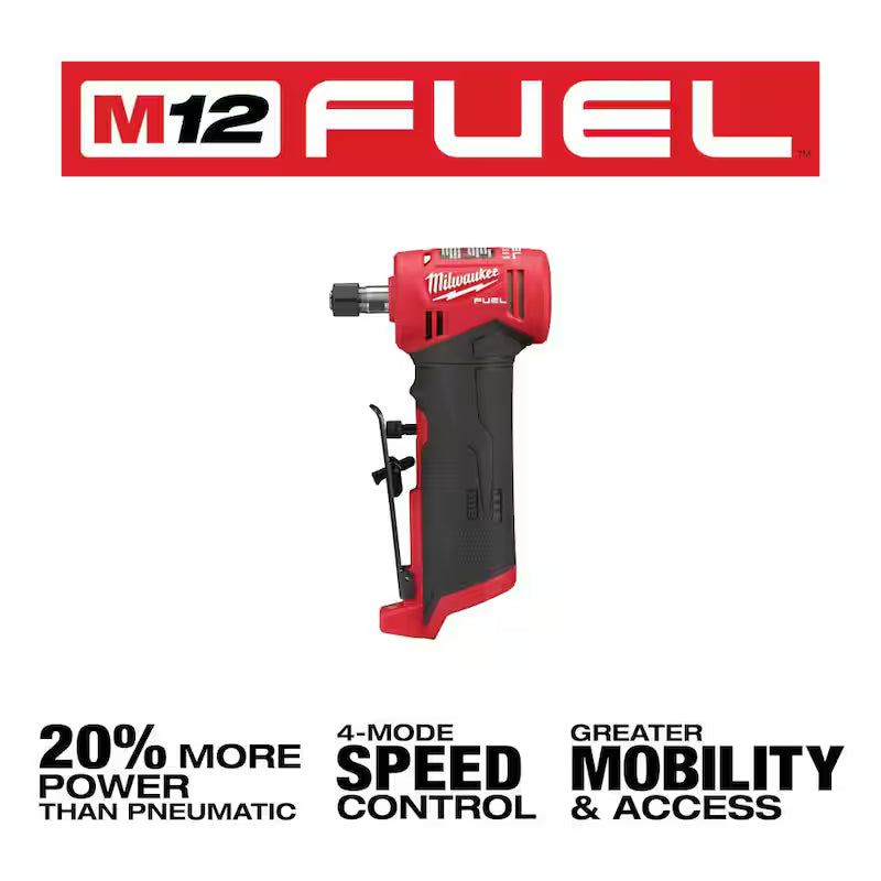 12V Lithium-Ion Brushless Cordless 1/4 in. Right Angle Die Grinder S755