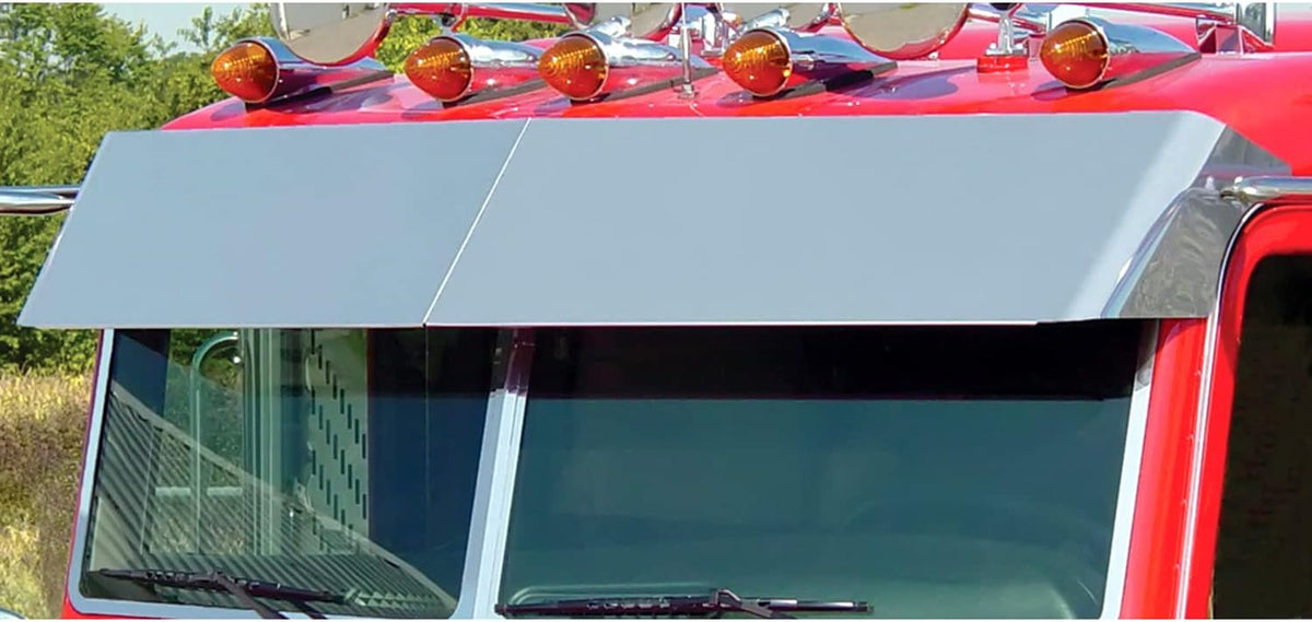 Stainless Steel 14” Blind Mount Drop Visor H96016