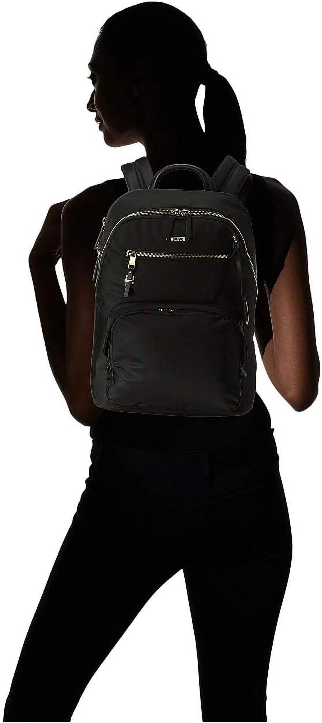 Black Laptop Backpack S2183