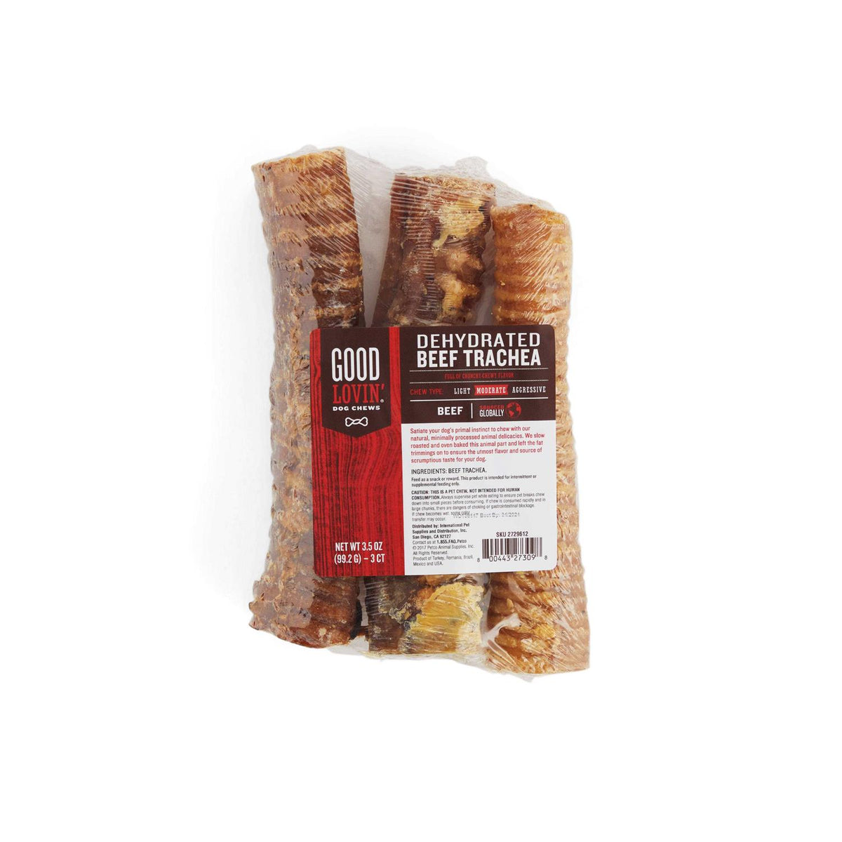 Dehydrated Beef Trachea Dog Chews L5215
