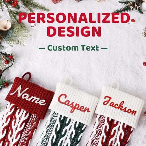 18.5'' Burlap Plaid Christmas Stockings 1-Pack I37974