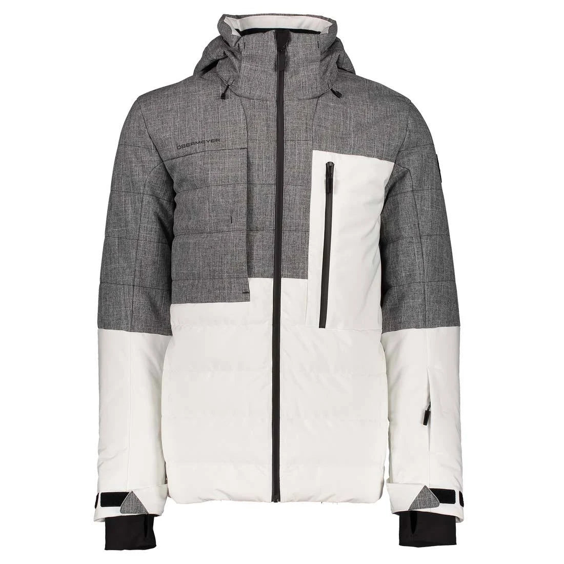 Mens Black Down Hybrid Jacket J54691