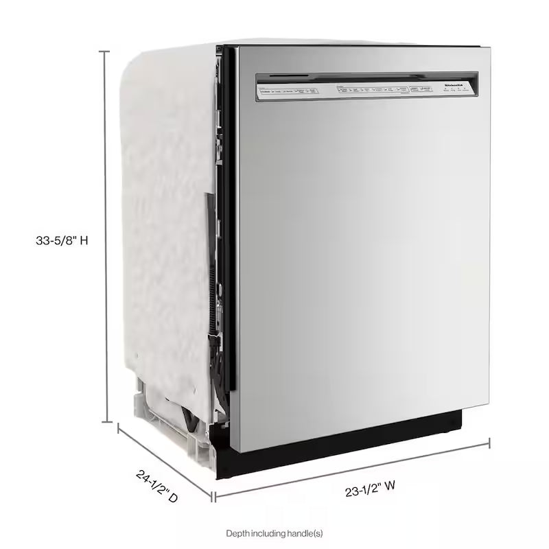 Stainless Steel Built-in Tall Tub Dishwasher with Stainless Steel Tub, 44 dBA T591227