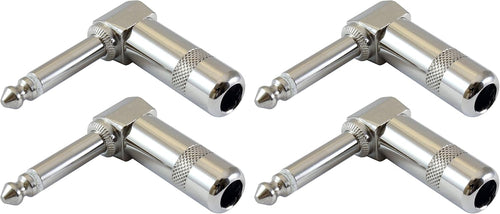 1/4 Inch TS Mono Right Angle Plugs 10 Pack H337