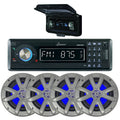 Bluetooth AM/FM Marine Receiver with 6.5 Dual Full-Range S540651