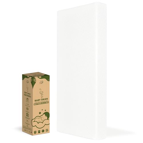 5” Foam Crib & Toddler Bed Mattress in White N904353