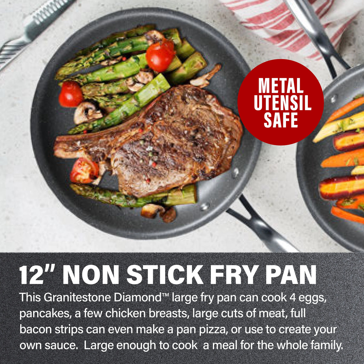 12" Non-Stick Frying Pan K768745