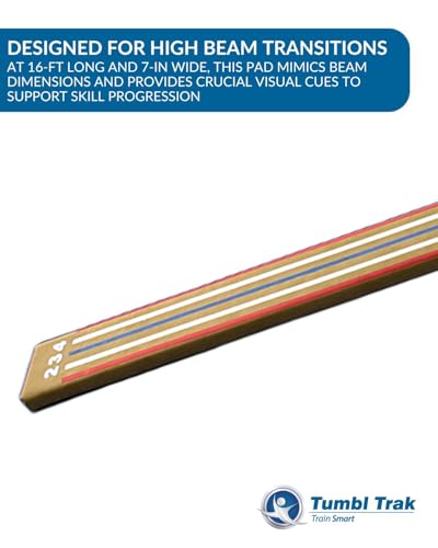 8 Ft Wood Gymnastics Balance Beam P50870