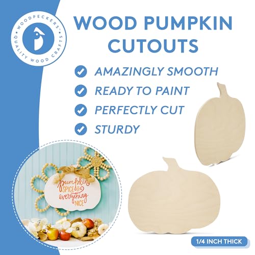 Wood Pumpkin Cutouts Pack of 3 I4768