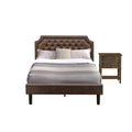 2-Piece Wood Full Bedroom Set I249