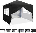 10'x10' Pop Up Canopy with Sidewalls, Royal Blue E7718