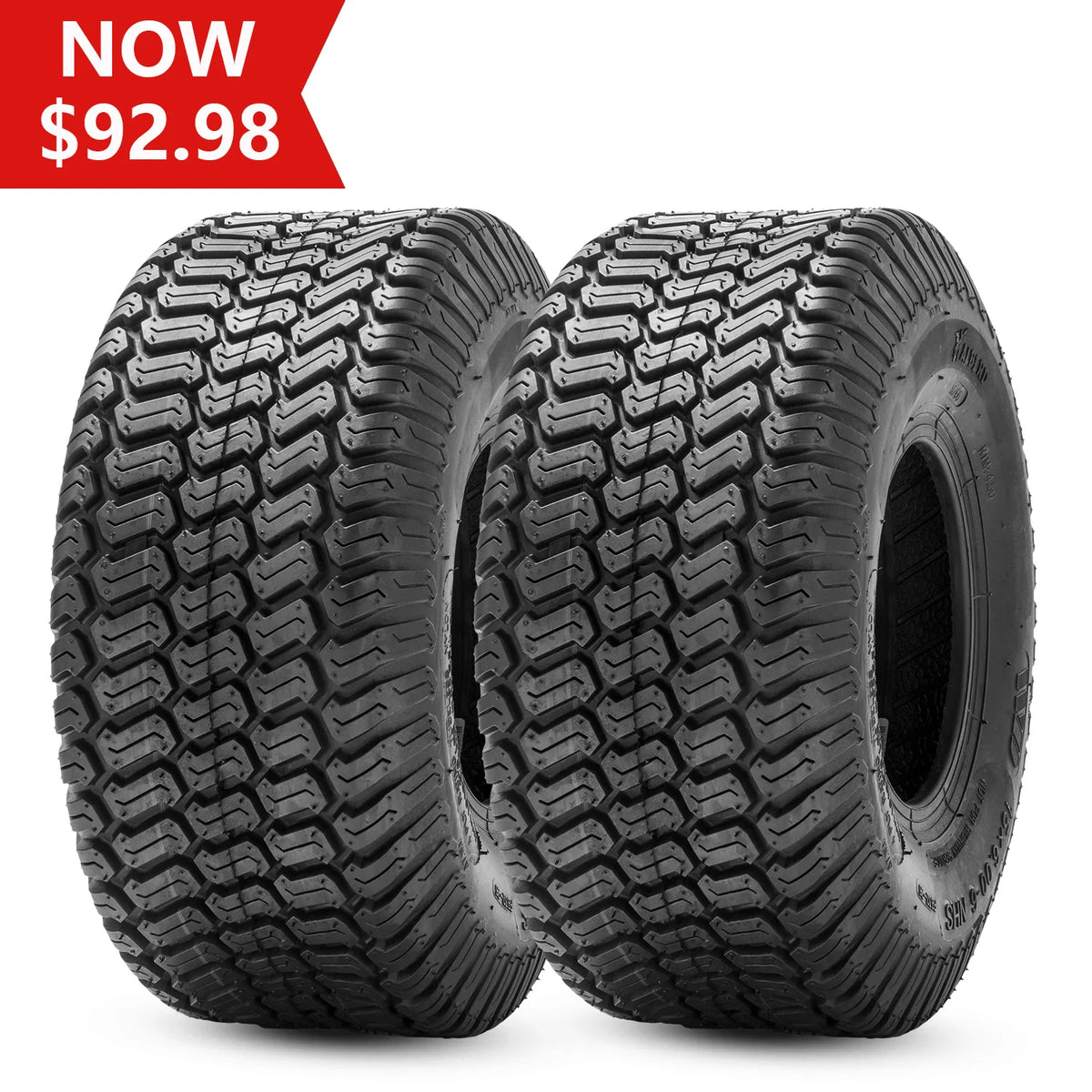 20x10-8 Tubeless Turf Tires Set of 2 K9958