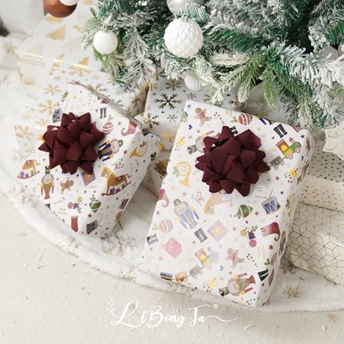 Dark Red Velvet Gift Bow 12 PCs G650