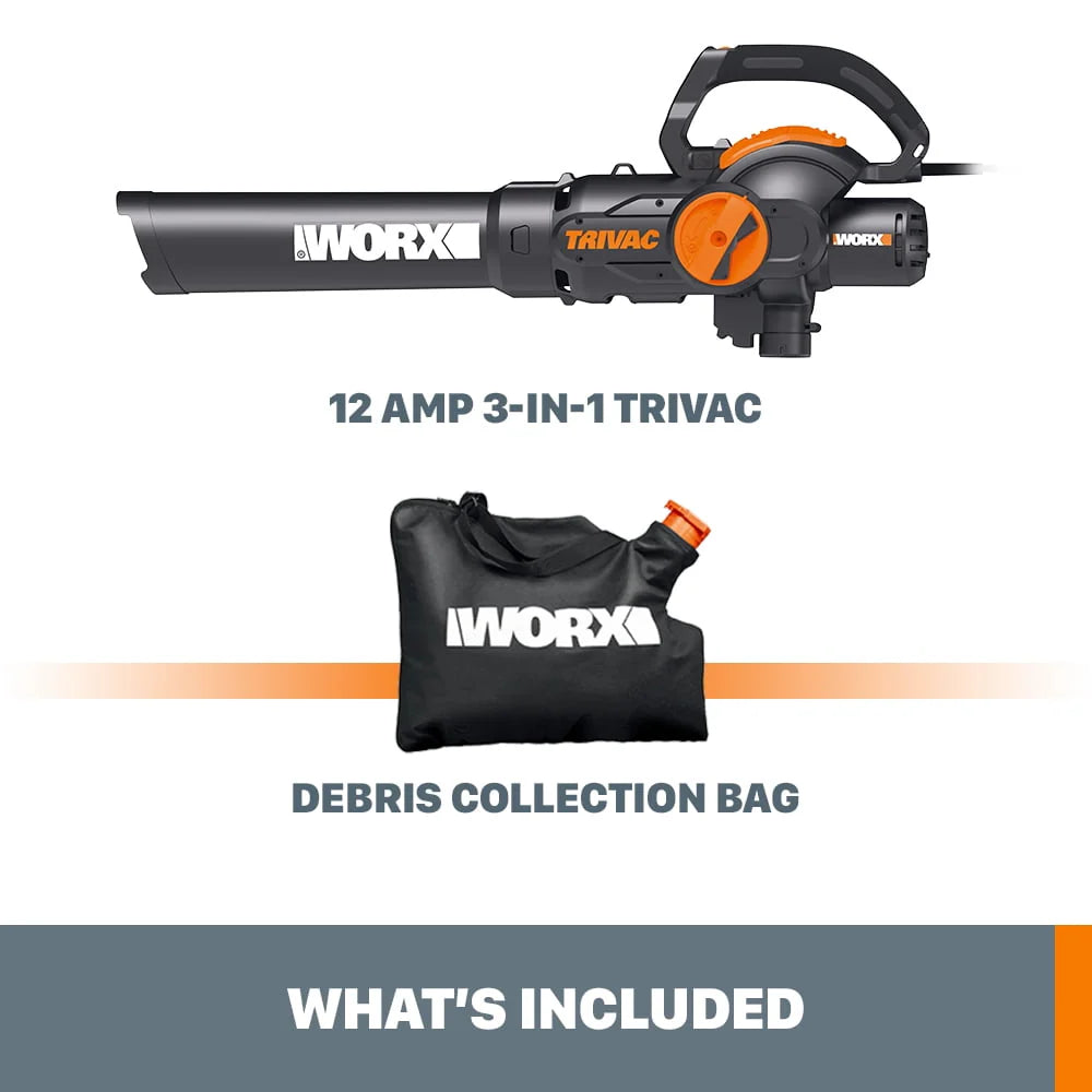 Corded Electric Leaf Blower Mulcher Yard Vacuum W783736
