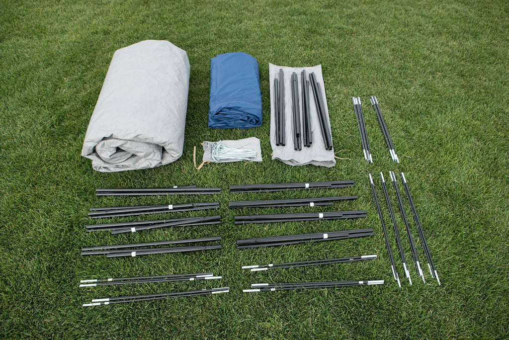 14-Person 18 ft. x 18 ft. Family Tent with 3 Doors G597