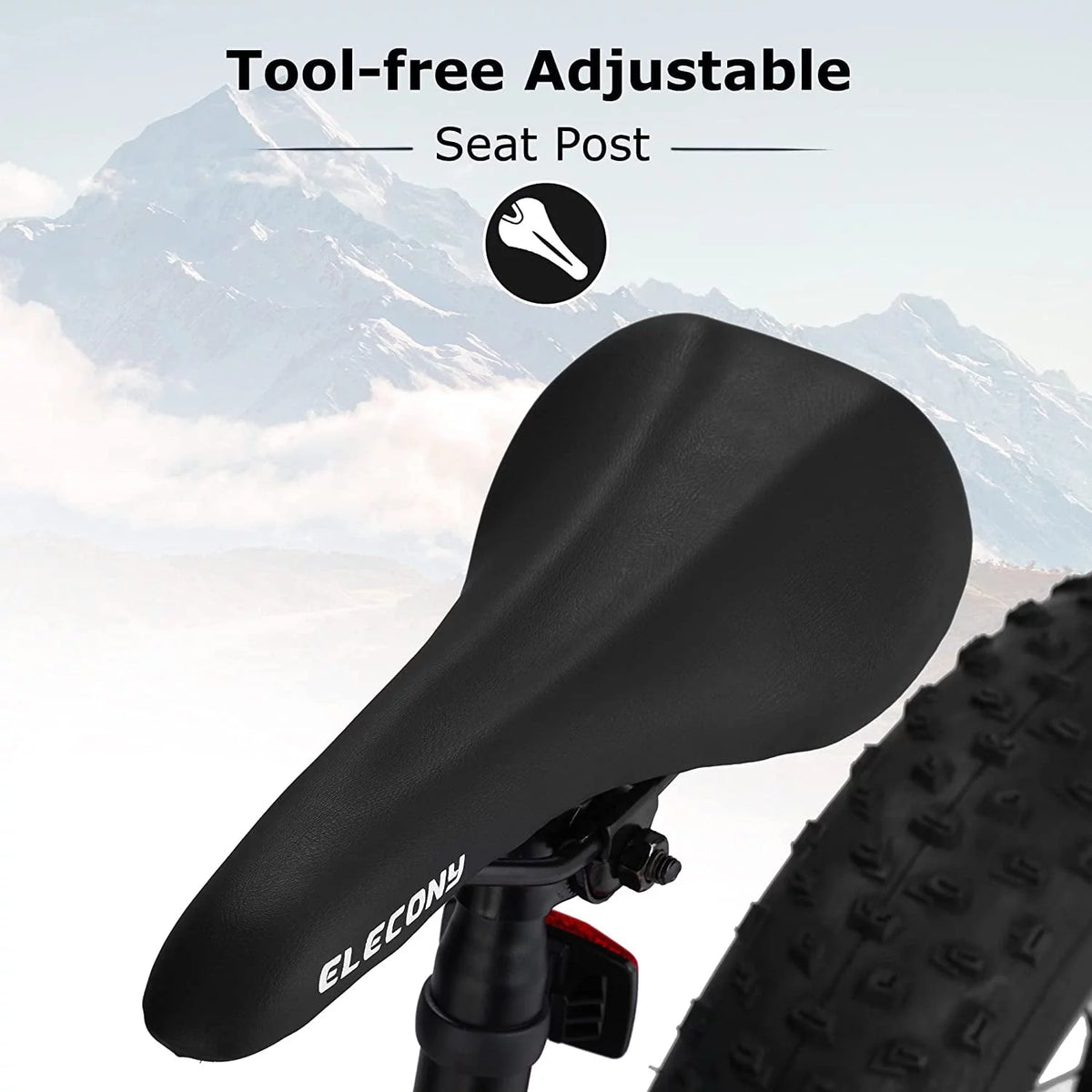 24 Inch Fat Tire Bike 7 Speeds Mountain Bike U832835