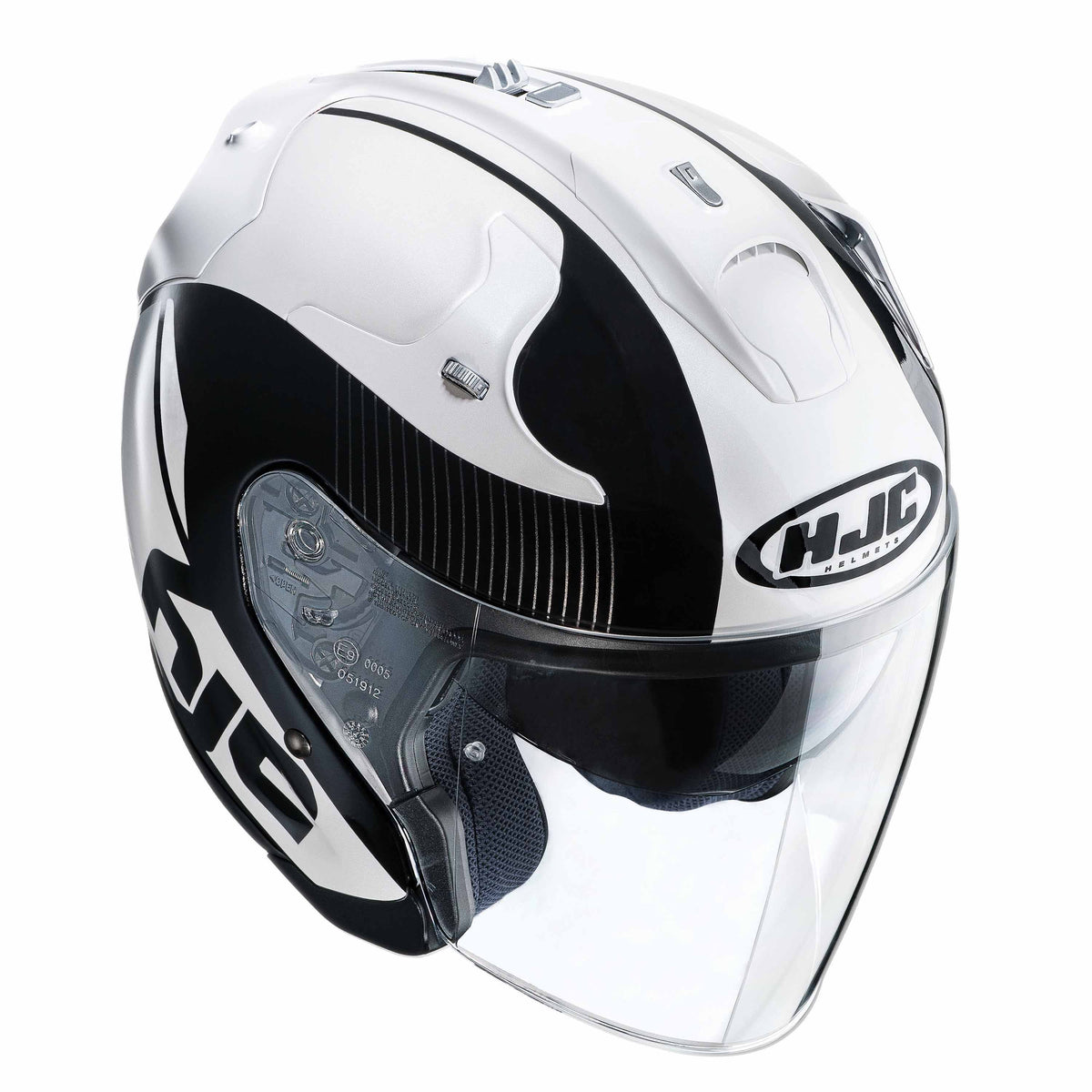 Black White 2XL Helmet C12790