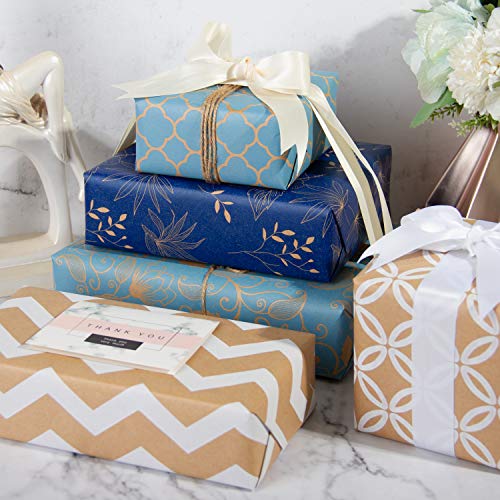 Brown Kraft Wrapping Paper 6 Roll S3223