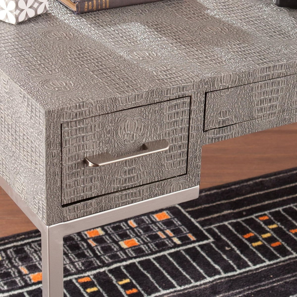 Gray Textured Reptile Desk P438275