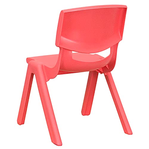 Blue Plastic Stackable School Chair 4 Pack N406434