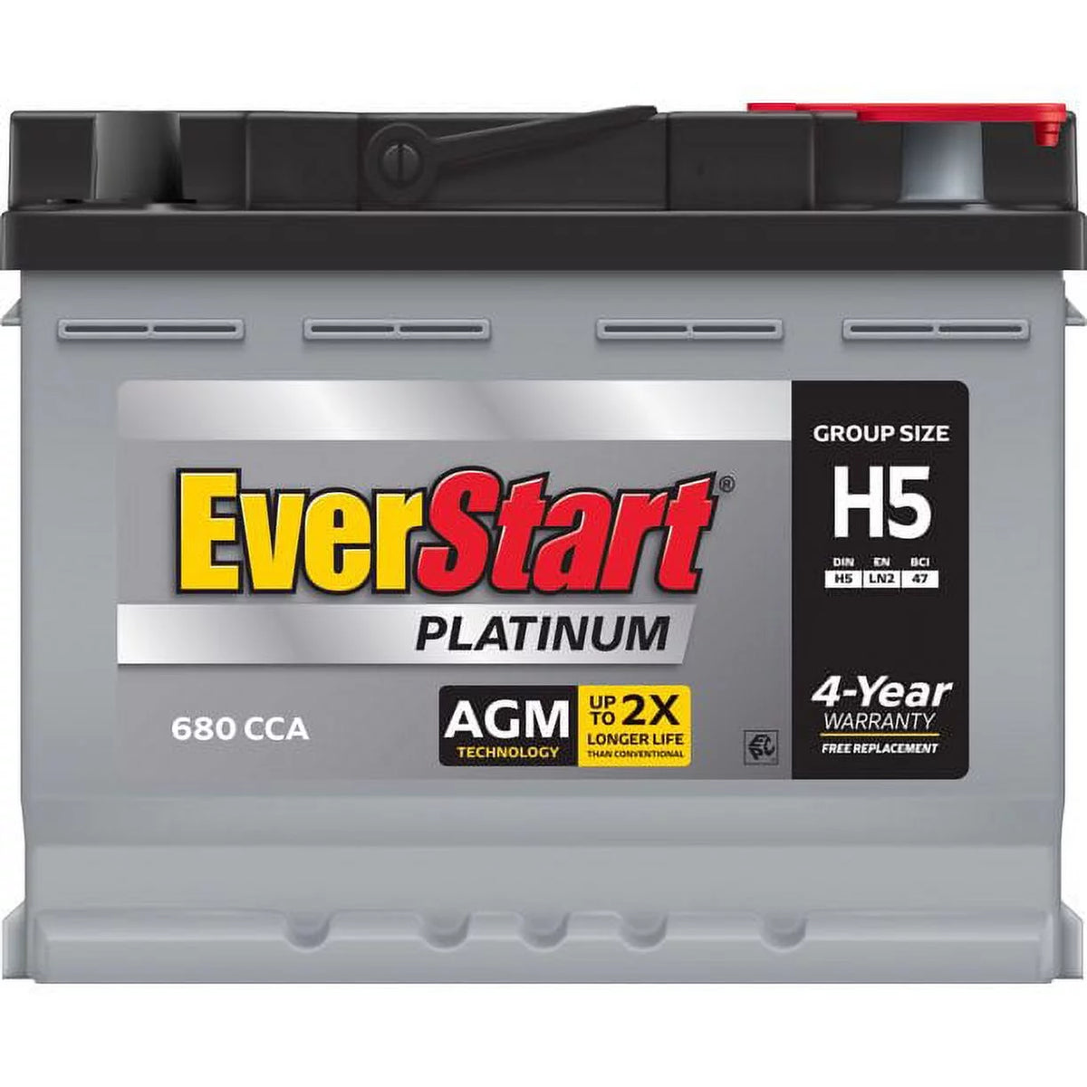 AGM Battery Group Size H5 12 Volts 640 CCA J32941