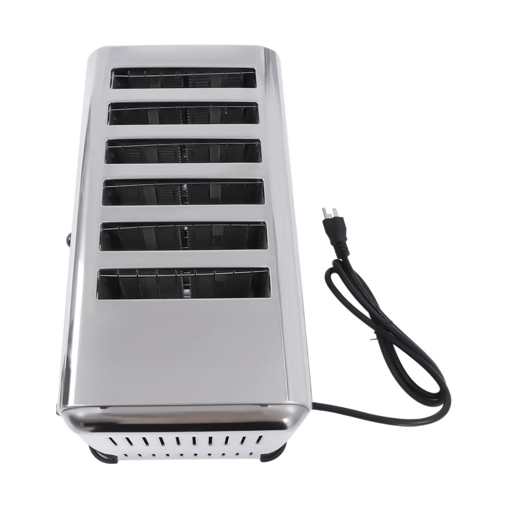 6 Slices Pop-Up Electric Stainless Steel Toaster V23142