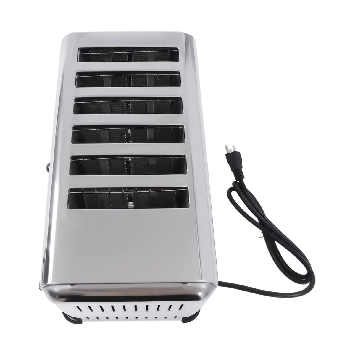 6 Slices Pop-Up Electric Stainless Steel Toaster V23142