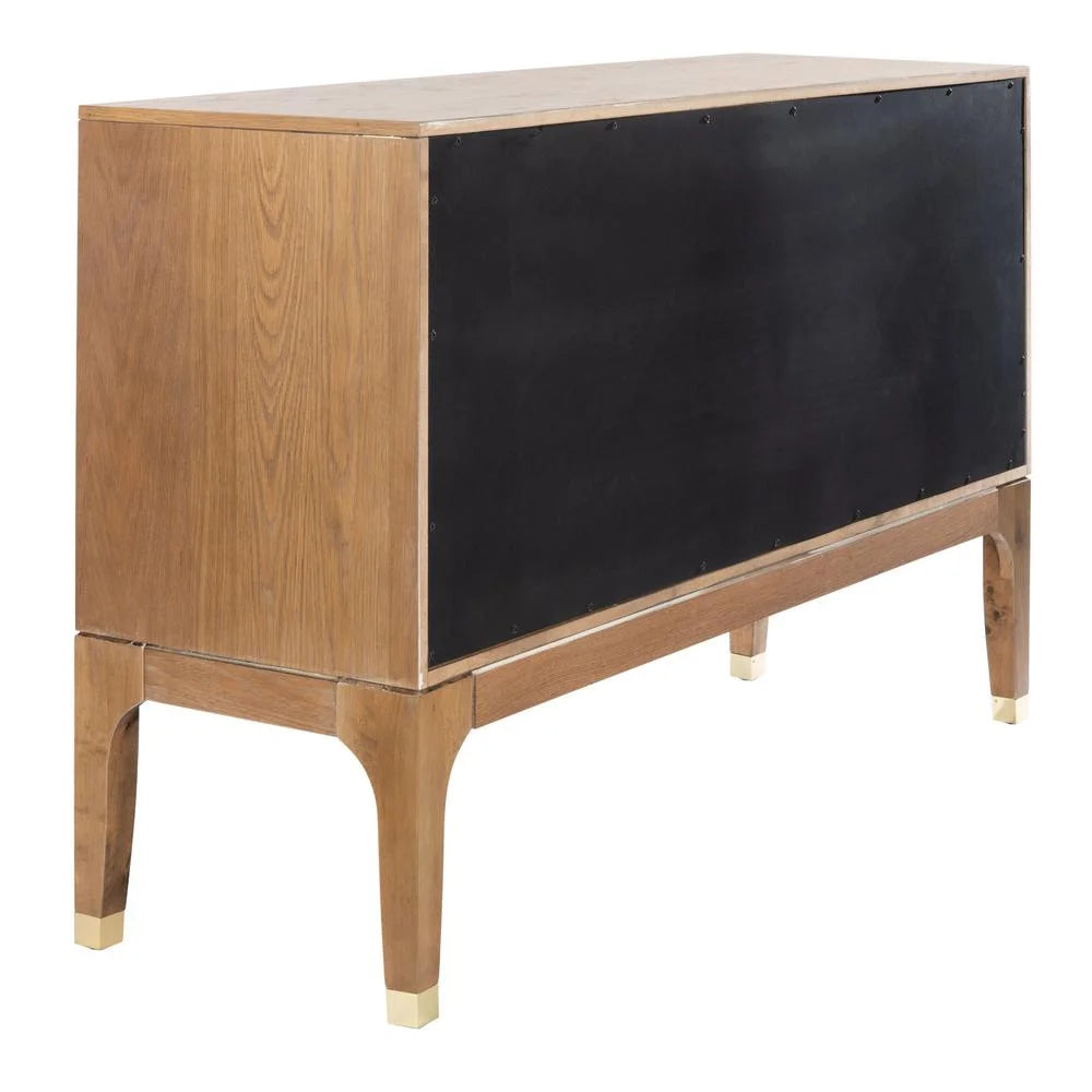 6 Drawer Rustic Oak Dresser Z875741