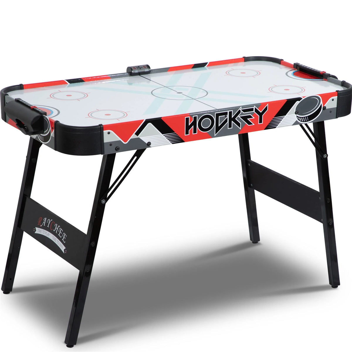 48in Foldable Air Powered Hockey Table with LED Scoreboard I47217